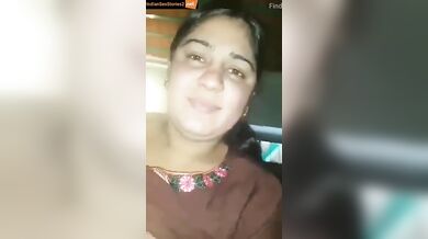 Cute lover bhabhi gets her clean shaved pussy pumped