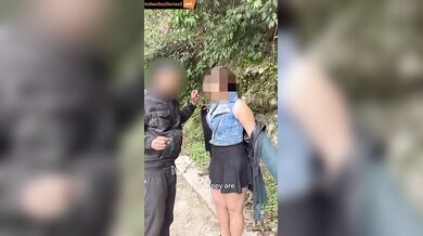 Smriti jain fucking staranger kapil near waterfall