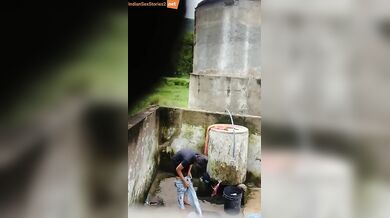 Desi boy filmed open bath of neighbour girl