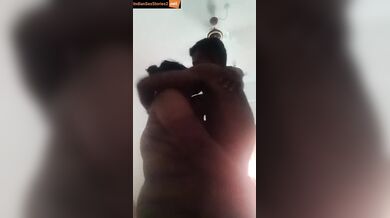 Busty neighbour aunty showing her hawas while being fucked