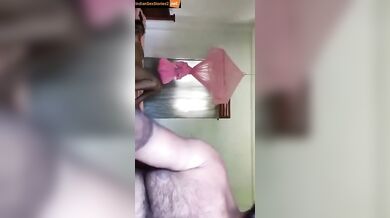 Saggy boobs aunty and lover uncle fuck selfie