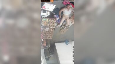 CCTV footage of factory owner fucking young bhbahi