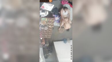 CCTV footage of factory owner fucking young bhbahi