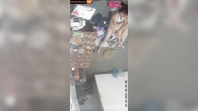 CCTV footage of factory owner fucking young bhbahi