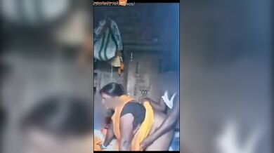 Village bootlegger aunty fucked by police informer