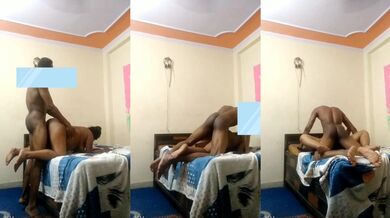 Indian housewife fucked in doggy pose by Kenyan labour