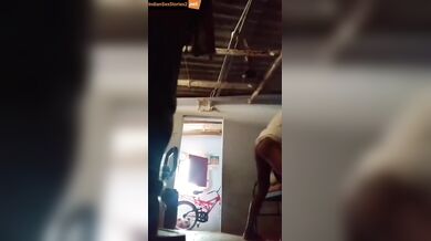 Old tamil uncle grabbed and fucked young bhabhi