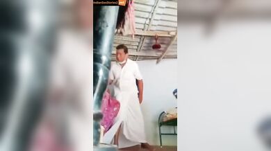 Old tamil uncle grabbed and fucked young bhabhi