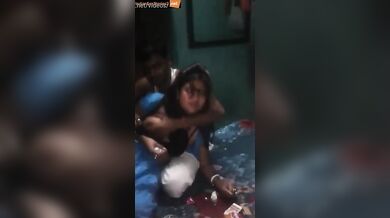 Bihari guys lips kiss and boobs pressing with randi