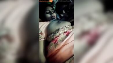 Village big boobs bhabhi and lover's xxx selfie