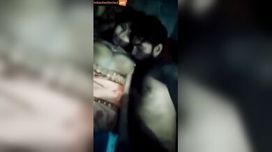 Village big boobs bhabhi and lover's xxx selfie