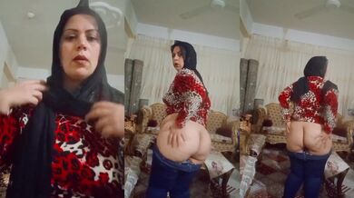 Big ass paki milf hot solo selfie