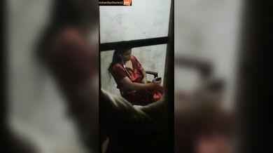 Cheating Bhabhi caught by husband doing live sex stream