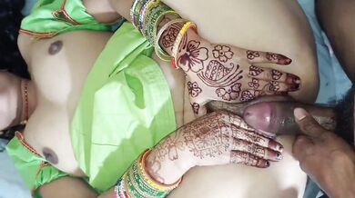 Hindi speaking Bhabhi desi chut chudai with jeth