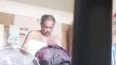 Bhabhi and budha uncle secret MMS fucking video