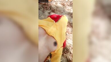 Rajasthani village girl outdoor sex mms