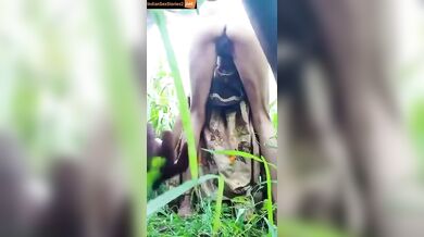 Rajasthani bhabhi and sarpanch fucking in farm xxx mms