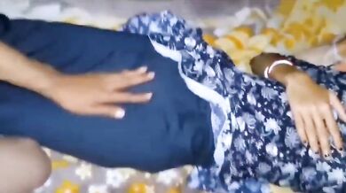 Desi village girl and boyfriend’s hot foreplay video