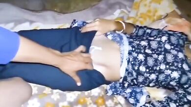 Desi village girl and boyfriend’s hot foreplay video
