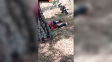 Rajasthani bhabhi and lover caught fucking outdoor mms