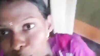 Tamil guy hard cumshot on lover's face