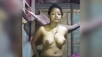 Hairy armpits village bhabhi solo pussy showing clip