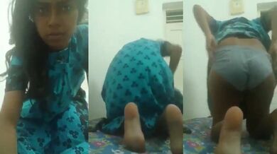 Kannada bhabhi showing asshole to ex-lover in video call