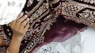 Desi wife’s hot fuck on karwa chauth night