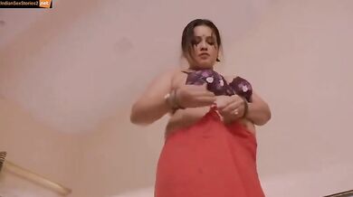 XXX desi series – big boobs housewife and neighbour