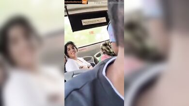 College girl full hot romance in government bus