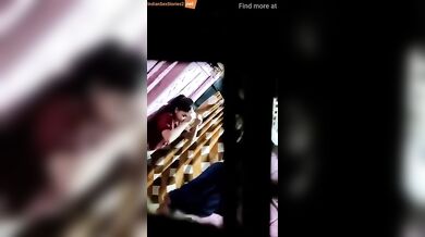 Husband caught wife fucking lover and made her porn video