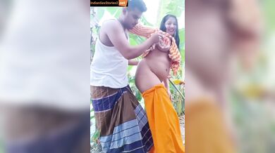 Desi couple banana farm sex video