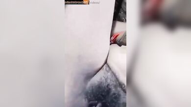 Bihari aunty showing pink pussy in live video call