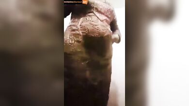 Nude pregnant bhabhi showing village pussy in video call