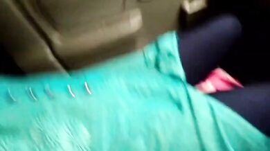 Boss and office bhabhi dirty foreplay in the car