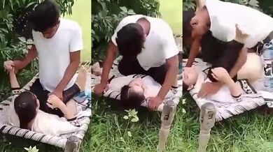 Punjabi girl fucked in charpai (Desi village mms)