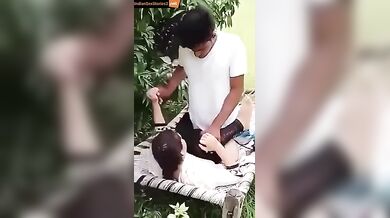 Punjabi girl fucked in charpai (Desi village mms)