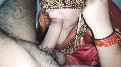 Meenu aunty sucking mota lund in ghunghat
