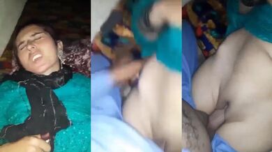 Muslim chachi quickie with thick cock