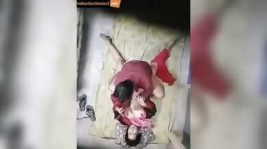 Tenant lover girl caught in covert camera mms