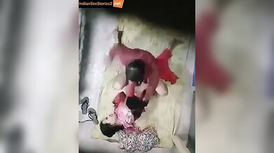 Tenant lover girl caught in covert camera mms