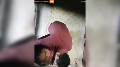 Tenant lover girl caught in covert camera mms