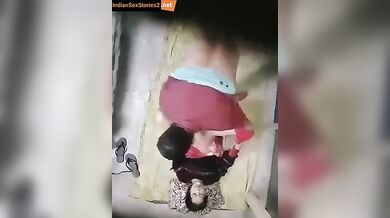 Tenant lover girl caught in covert camera mms
