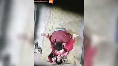 Tenant lover girl caught in covert camera mms