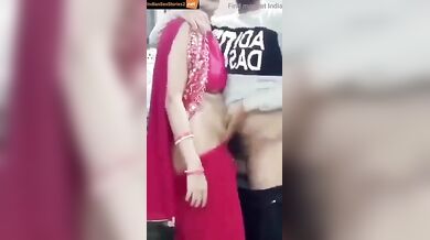 Desi bhabhi and lover standing doggy fuck in kitchen sex video