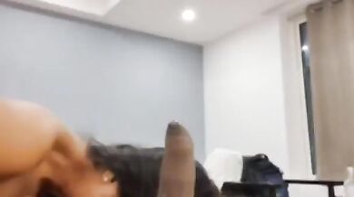 Telugu girlfriend playing with boyfriend’s cock