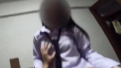 Young girl fucking with shopping mall manager