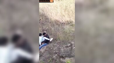 College girl and boyfriend’s very hot outdoor mms