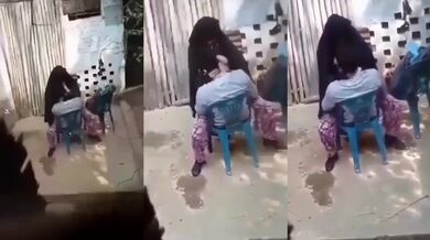 Hijabi girlfriend boyfriend outdoor fucking dare