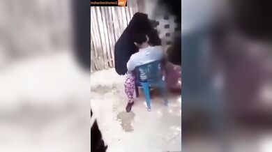 Hijabi girlfriend boyfriend outdoor fucking dare